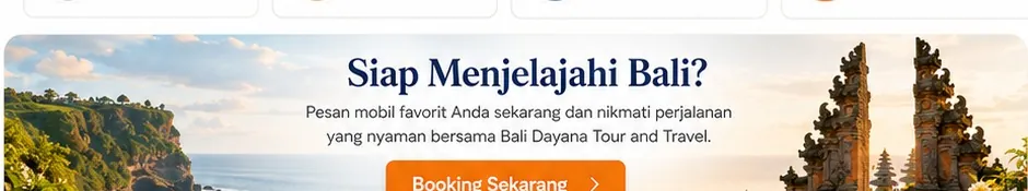 Bali travel scenery for your rental car journey